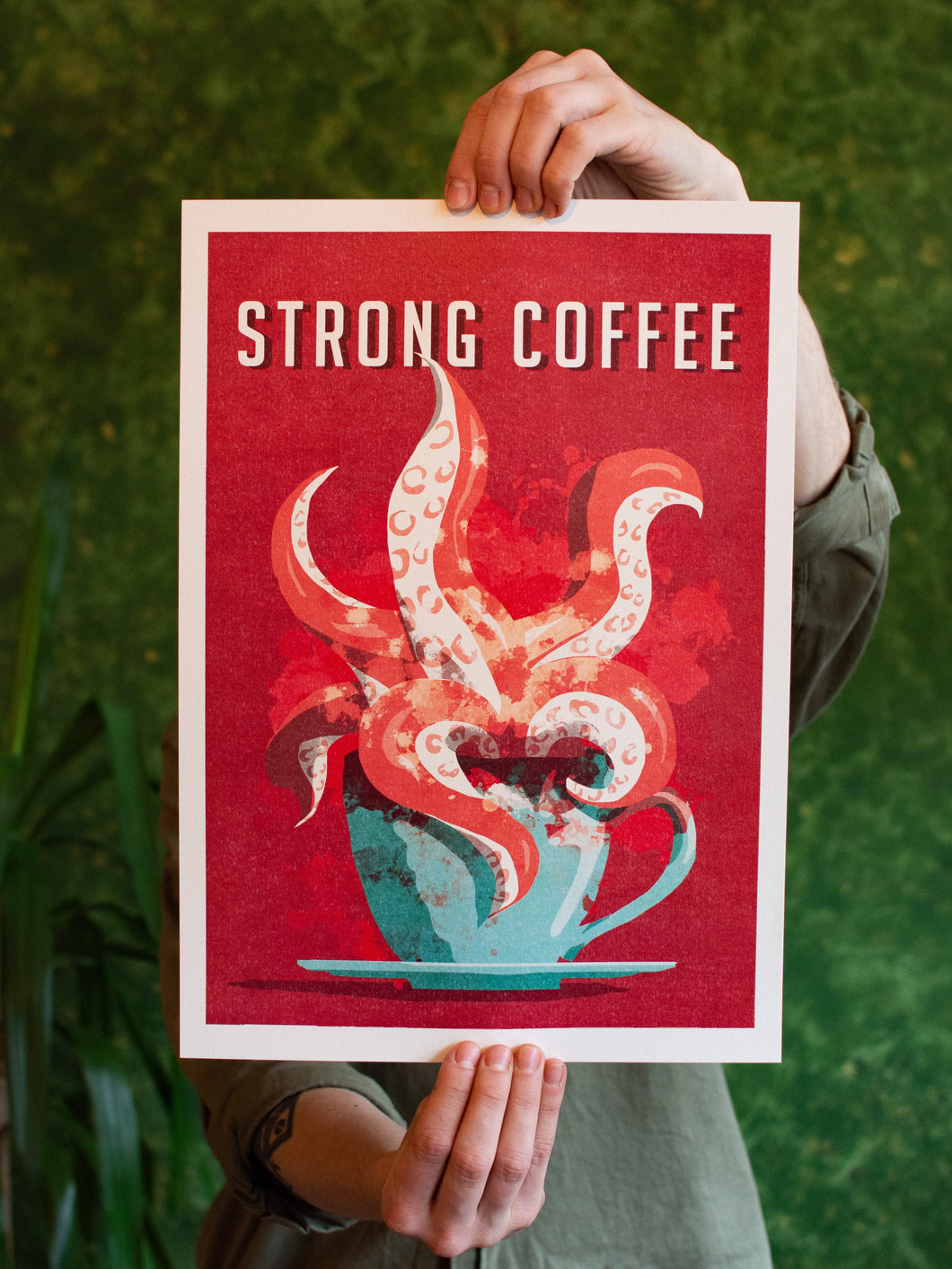 Strong coffee POSTER